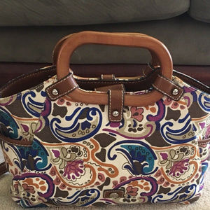 RELIC PAISLEY‎ BAGUETTE TOTE